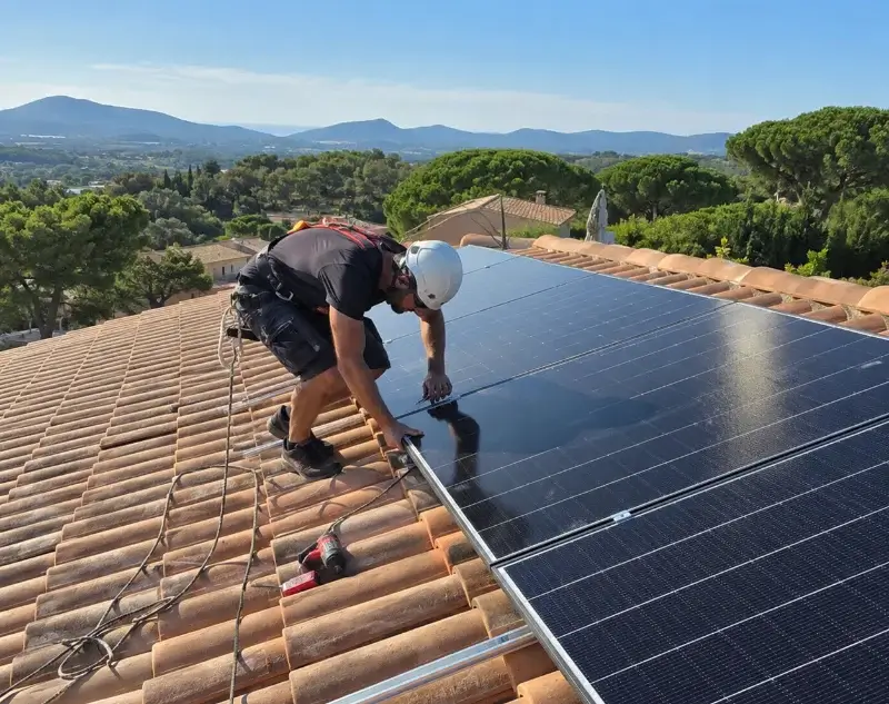 Installateur panneaux solaires Musièges — pose photovoltaïque sur toiture