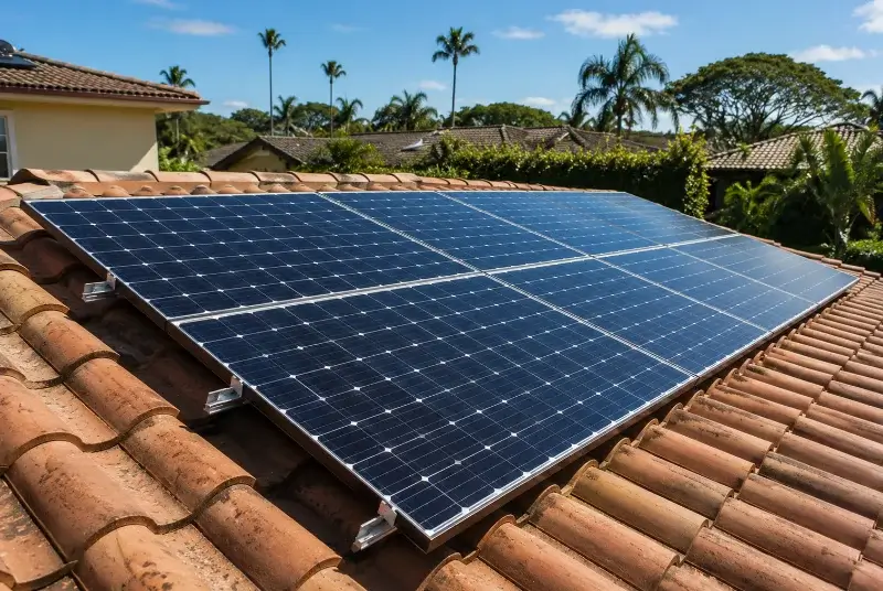 Installation de panneaux solaires à Musièges